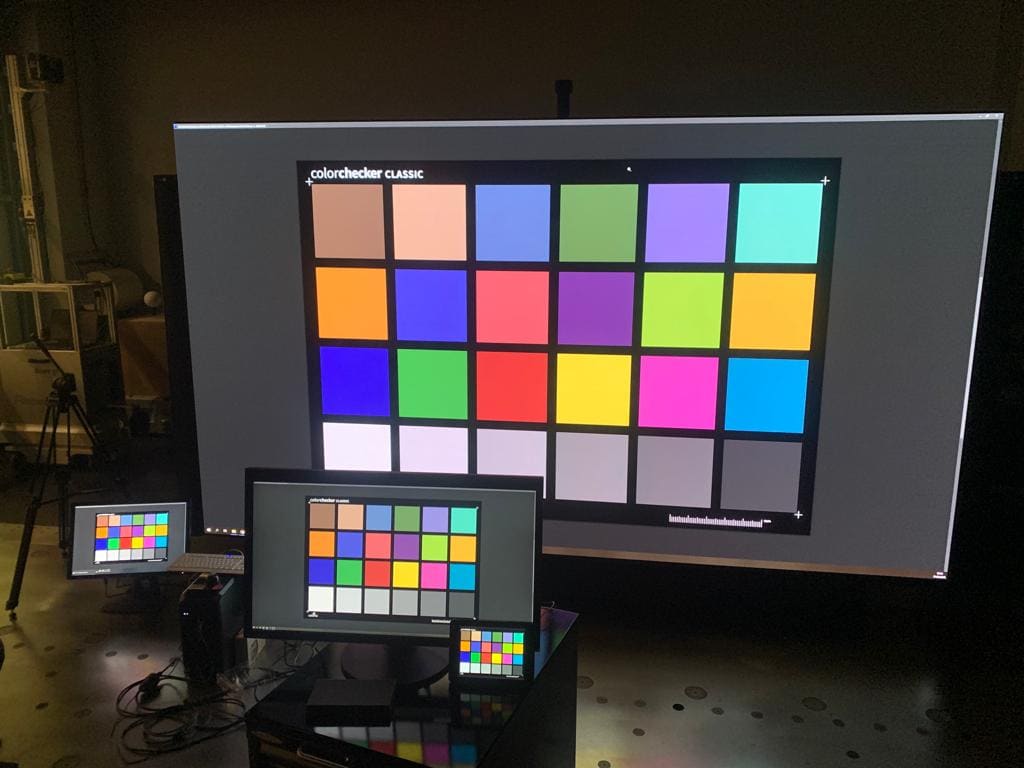 Color Space Engine demonstrated on a TRUE dvLED wall at the Experience Center in Kassel, Germany